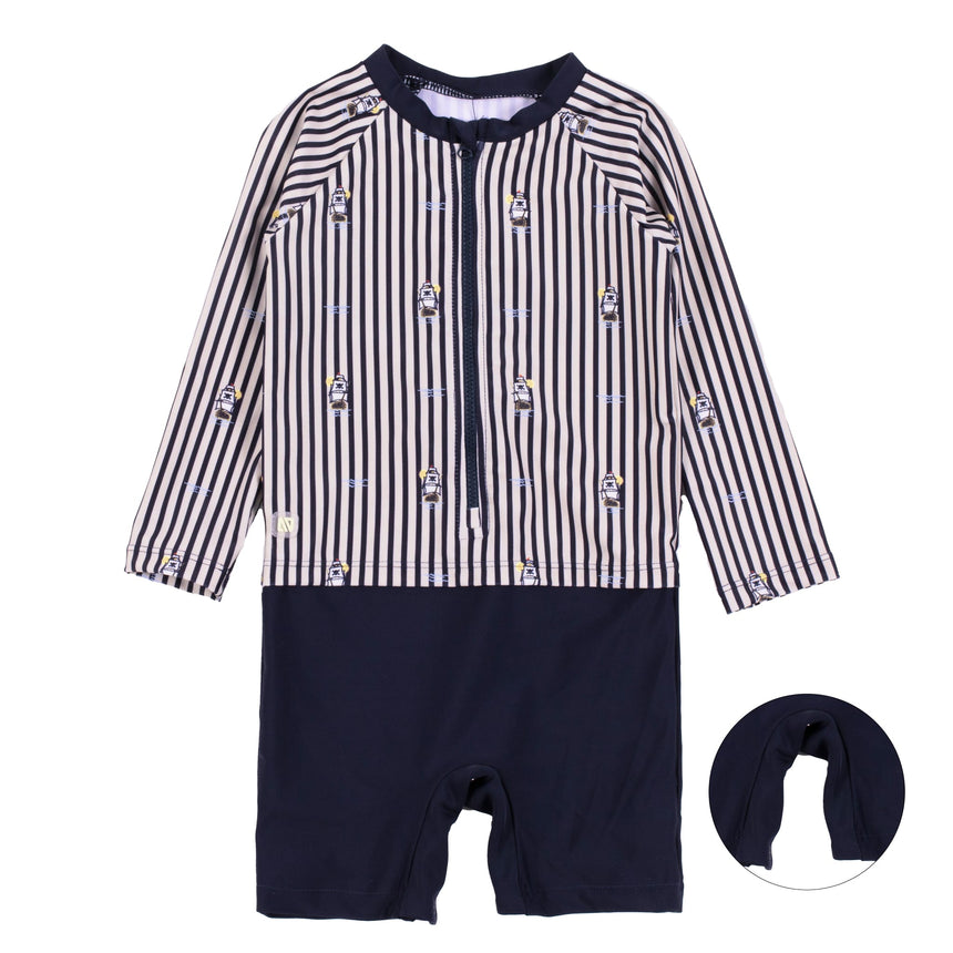 Maillot UV Manches Longues Bateaux 6-24mois-Nano-Beige-3-6 m-BOS-S26S309-1-CLÉMENT