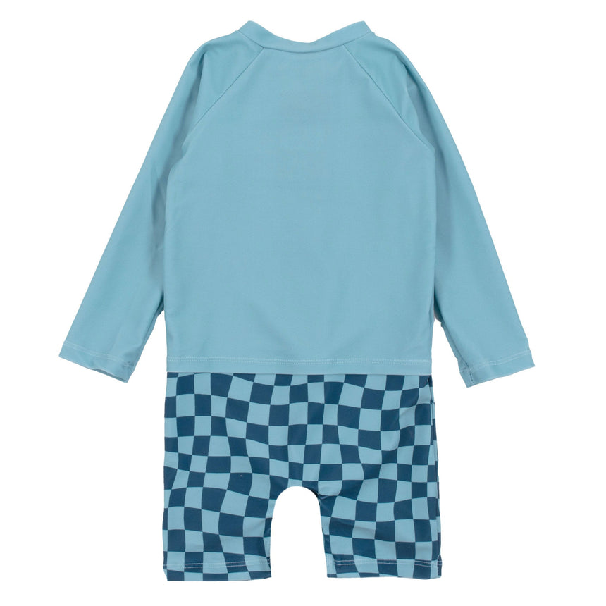 Maillot UV Manches Longues Damiers 2-4ans-Nano-BOS-S26S311-2-CLÉMENT