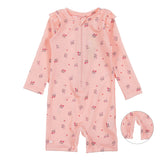 Maillot UV Manches Longues Cerises 6-24mois-Nano-Corail-3-6 m-BOS-S26S340-1-CLÉMENT