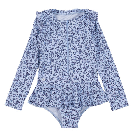 Maillot UV Manches Longues Bleuets 2-6ans-Nano-Bleu-2-BOS-S26S342-2-CLÉMENT