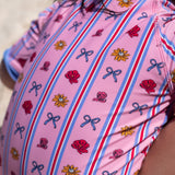 Maillot UV Rayé Fleurs 2-10ans-Birdz-BR1-CLBEKG06743-CLÉMENT
