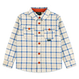 Chemise Carreaux 2-10ans-Birdz-Beige-2-BR1-CLSPKB07253-CLÉMENT