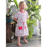 Robe Rayée Fleurs 2-10ans-Birdz-BR1-CLSPKG06741-CLÉMENT