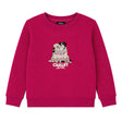 Gilet Ouaté Chiens Tricot 2-10ans-Birdz-Fuchsia-2-BR1-CLSPKG07250-CLÉMENT
