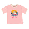 T-shirt Chien Surf 2-10ans-Birdz-Rose-2-BR2-44007-SP26-R-CLÉMENT