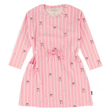 Robe Rayée 2-10ans-Birdz-Rose-2-BR2-46001-F25-R-CLÉMENT