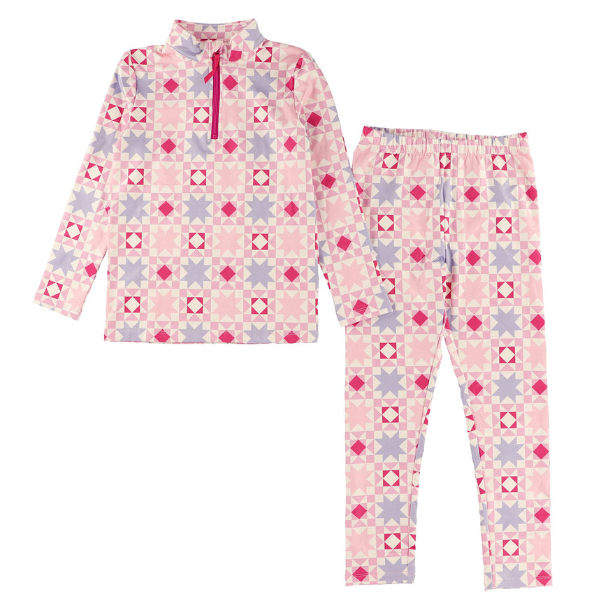 Ensemble Thermal Imprimé Scandinave 2-14ans-Birdz-Lilas-2-BR5-2262232C-CLÉMENT
