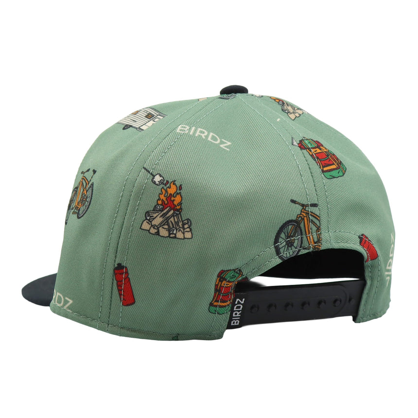Casquette UV 50+ Imprimée Camping 2-16ans-Birdz-BR7-HG-CLM-B30-2-CLÉMENT
