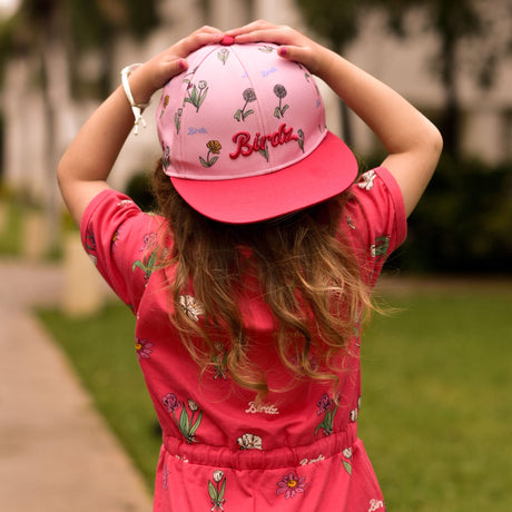 Casquette UV 50+ Imprimée Fleurs 2-16ans-Birdz-BR7-HG-CLM-B40-2-CLÉMENT