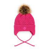 Tuque Tricot Pompon 2-14ans-Birdz-Fuchsia-2-4-BR8-W2668-2-CLÉMENT