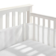 Tour de Lit Bébé en Maille - Blanc-BreathableBaby-BRB-12111-BLANC-CLÉMENT