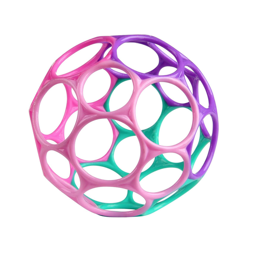 Balle Oball facile à saisir - Rose, mauve et turquoise-Bright Starts-BRS-12289-CLÉMENT