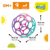 Balle Oball facile à saisir - Rose, mauve et turquoise-Bright Starts-BRS-12289-CLÉMENT