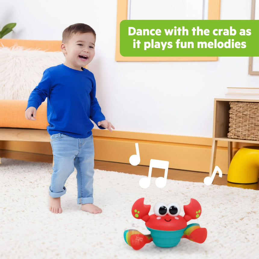 Jouet Musical Intéractif - Crabe-Bright Starts-BRS-17635-CLÉMENT