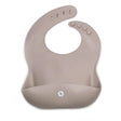 Bavoir En Silicone Taupe-Bulle-BUB-B-BS001-01-CLÉMENT