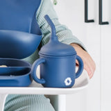 Gobelet Paille en Silicone - Bleuet-Bulle-BUB-B-VA002-11-CLÉMENT