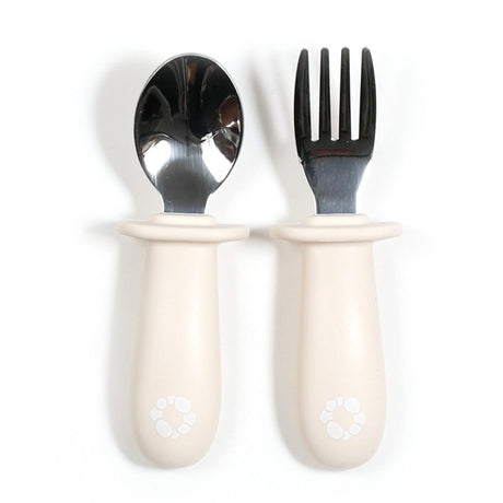 Ensemble de cuillère et Fourchette d'Apprentissage - Blush-Bulle-BUB-B-VA005-04-CLÉMENT