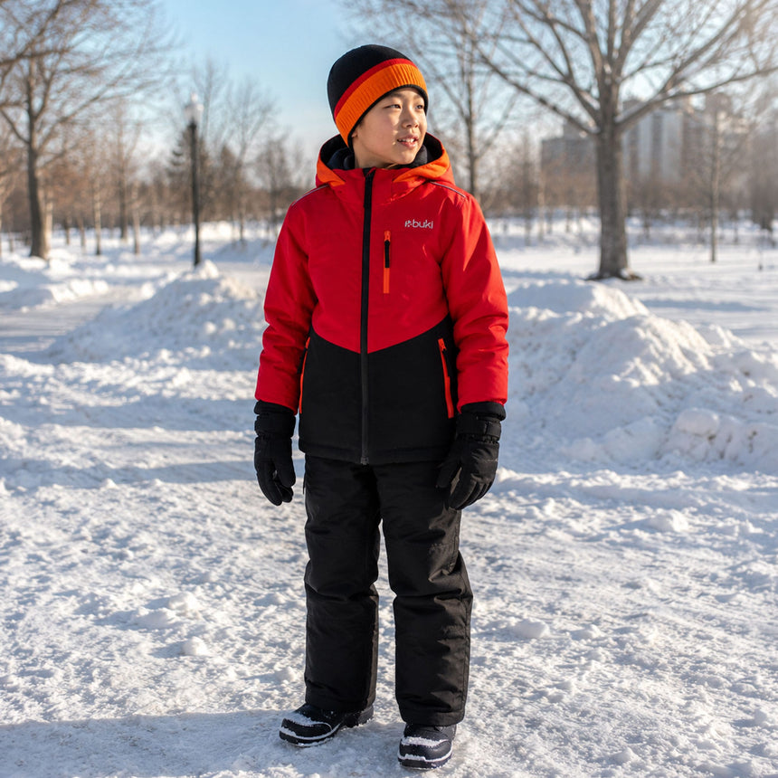 Habit de Neige Bloc Rouge 10-14ans-Buki-BUC-F26M707-3-CLÉMENT