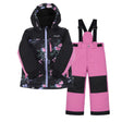 Habit de Neige Imprimé Fleurs 10-14ans-Buki-Mauve-10-BUC-F26M756-3-CLÉMENT