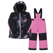 Habit de Neige Imprimé Fleurs 10-14ans-Buki-Mauve-10-BUC-F26M756-3-CLÉMENT