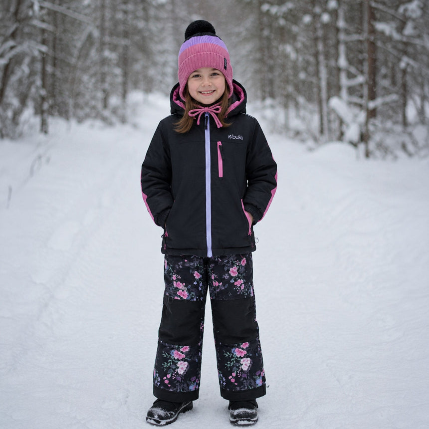 Habit de Neige Fleurs 2-8ans-Buki-BUC-F26M758-2-CLÉMENT
