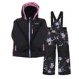 Habit de Neige Fleurs 10-14ans-Buki-Noir-10-BUC-F26M758-3-CLÉMENT
