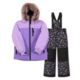 Habit de Neige Petites Fleurs 10-14ans-Buki-Lilas-10-BUC-F26M762-3-CLÉMENT
