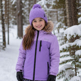 Tuque Tricot Lilas 7-14ans-Buki-BUC-F26BKTU760-3-CLÉMENT