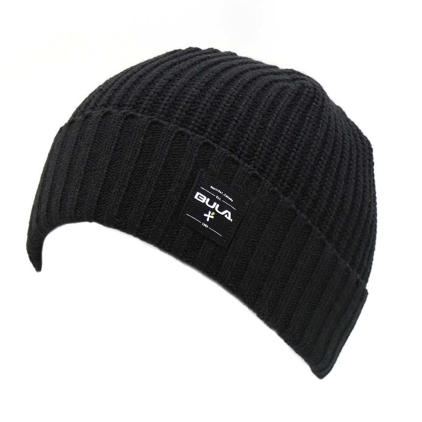 Tuque Noire Leo 7-16ans-Bula-BUL-KABLEO2-NOI-CLÉMENT