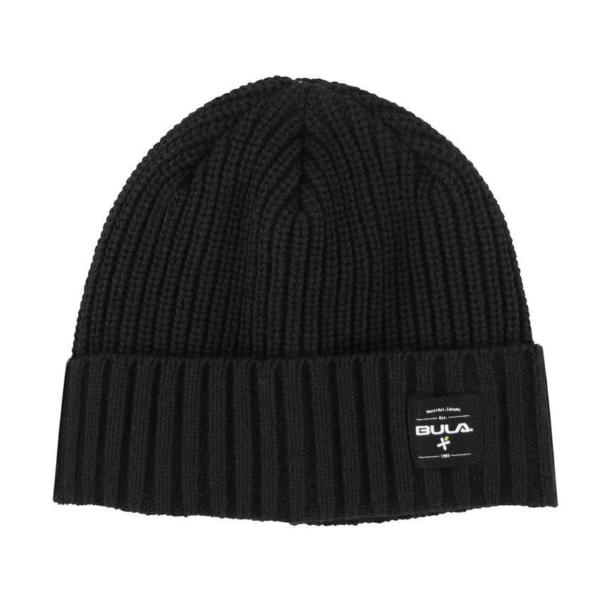 Tuque Noire Leo 7-16ans-Bula-BUL-KABLEO2-NOI-CLÉMENT