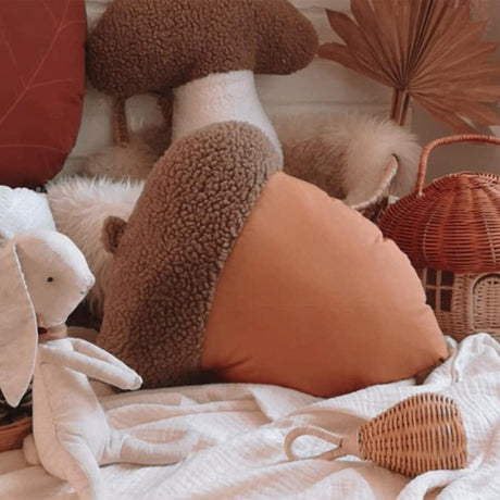 Coussin Gland De Chêne - Orange-The Butter Flying-BUT-ACOPILCOTORA-CLÉMENT