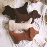 Peluche Chien Teckel - Brun-The Butter Flying-BUT-DOGPLUEMOBRO-CLÉMENT