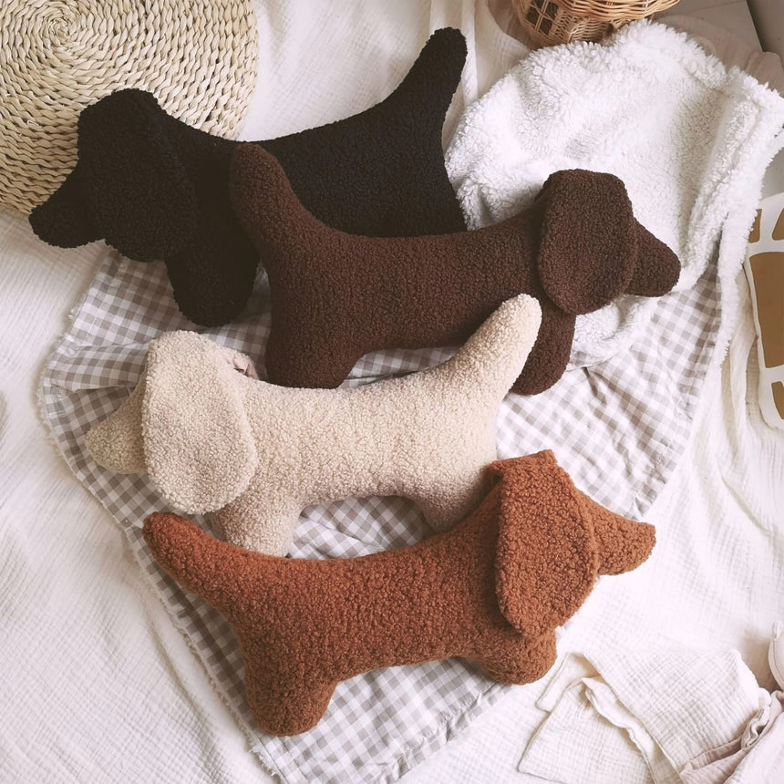 Peluche Chien Teckel - Rouille-The Butter Flying-BUT-DOGPLUEMORUS-CLÉMENT