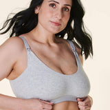 Soutien-gorge d'Allaitement en coton-Bravado-Gris-S-BVD-12014-CLÉMENT
