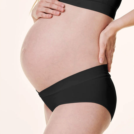 Culotte Maternité Croisé-Bravado-Noir-XS/S-BVD-21007-CLÉMENT