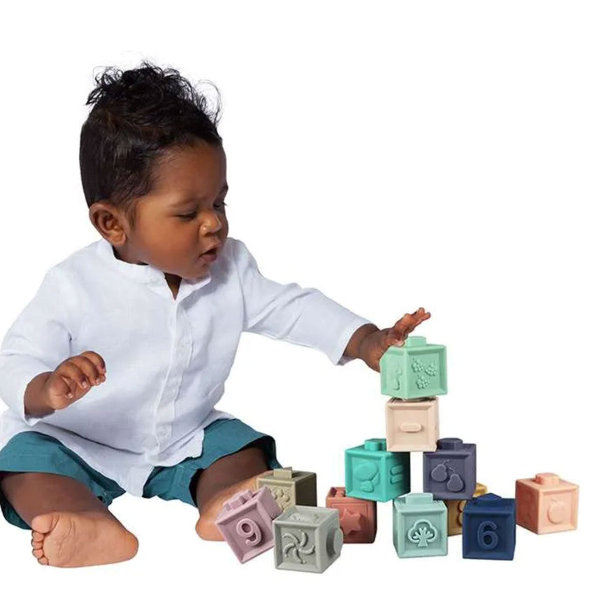 Cubes Éducatifs 3D (12)-Baby To Love-BVE-350543-CLÉMENT