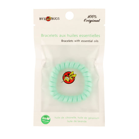 Bracelet Anti-Moustiques - Vert-Bye Bugs-BYE-BCLAS-MENTHE-CLÉMENT