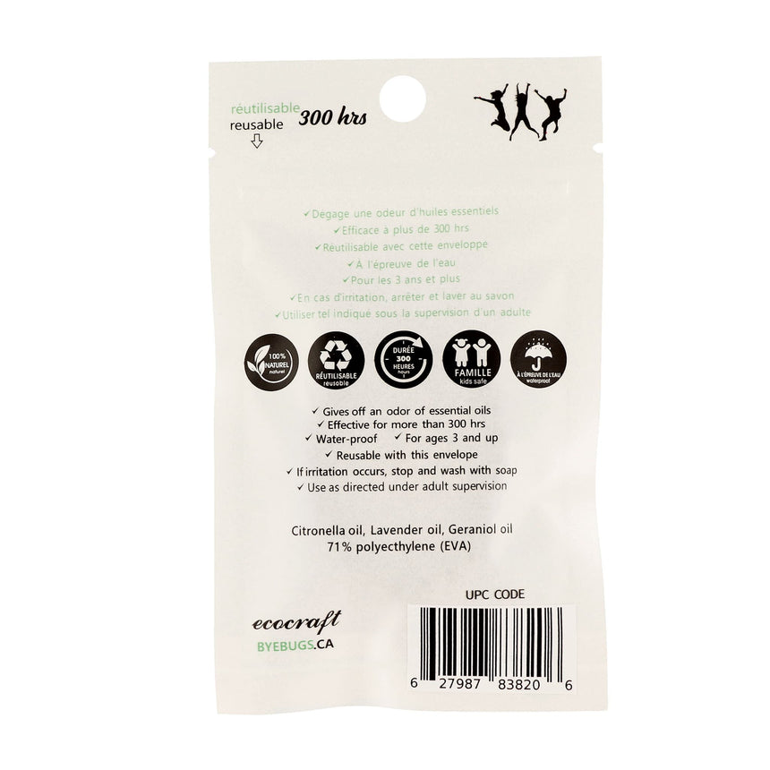 Bracelet Anti-Moustiques - Vert-Bye Bugs-BYE-BCLAS-MENTHE-CLÉMENT