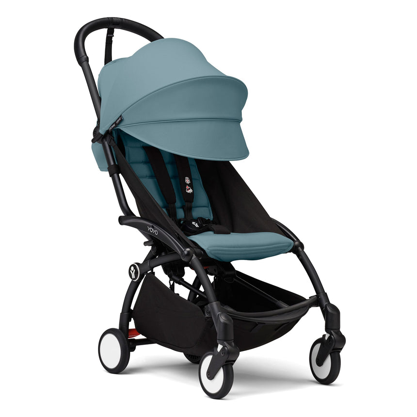 Poussette YOYO³ Complète - Noir / Aqua-Stokke-BZE-653600-CLÉMENT