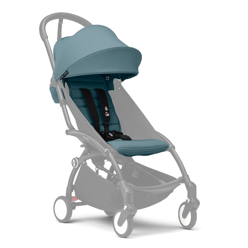 Poussette YOYO³ Complète - Noir / Aqua-Stokke-BZE-653600-CLÉMENT