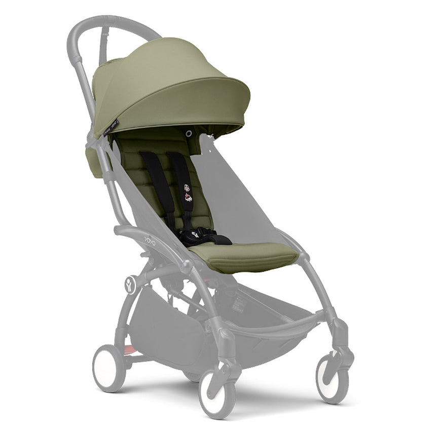 Poussette YOYO³ Complète - Noir / Olive-Stokke-BZE-653800-CLÉMENT