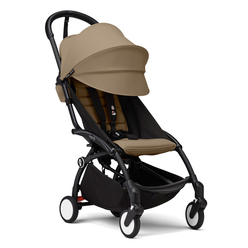 Poussette YOYO³ Complète - Noir / Toffee-Stokke-BZE-654100-CLÉMENT