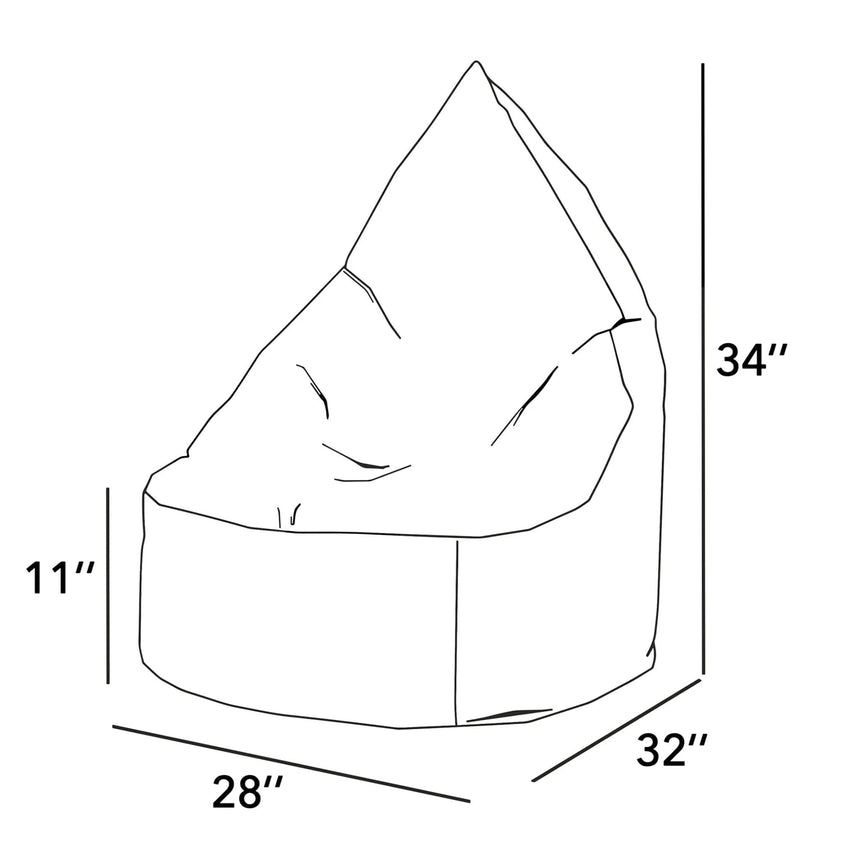 Bean Bag Ergo Junior - Gris Galet-Arico-AIC-2400101291-CLÉMENT