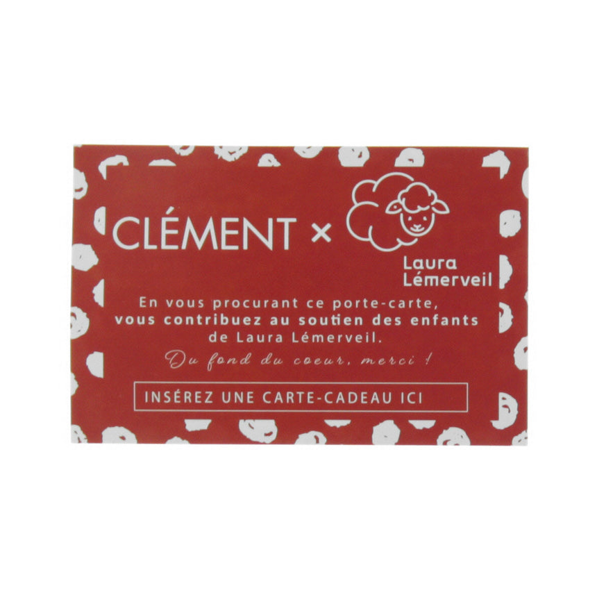 Peluche Porte-carte Mouton - Édition spéciale Laura Lémerveil-Bebe Confort-CA2-T-PPCCM-CLÉMENT