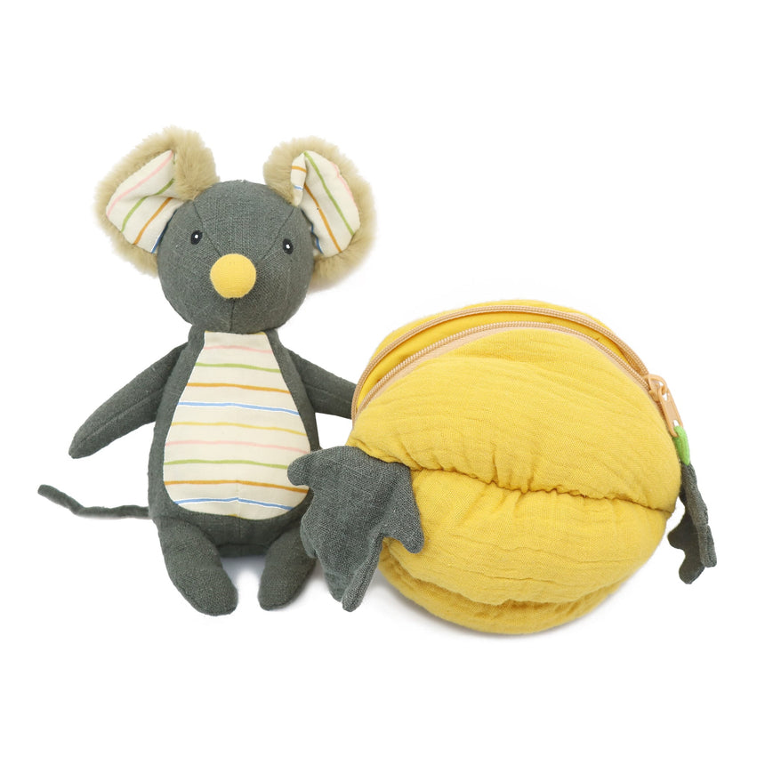 Peluche Souris Mousseline-Bebe Confort-CA3-22141-CLÉMENT