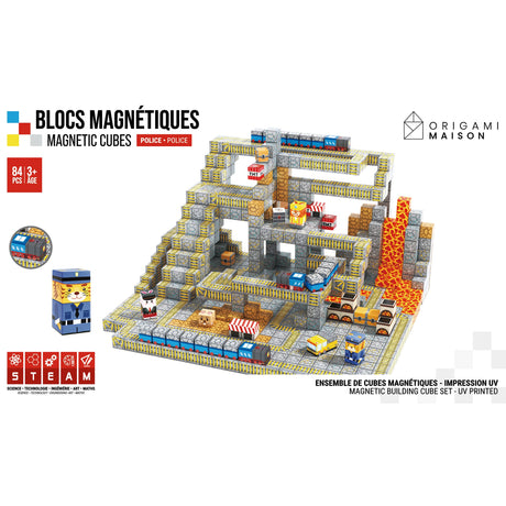 Blocs Magnétiques - Policier-Bebe Confort-CA3-25C-68-CLÉMENT