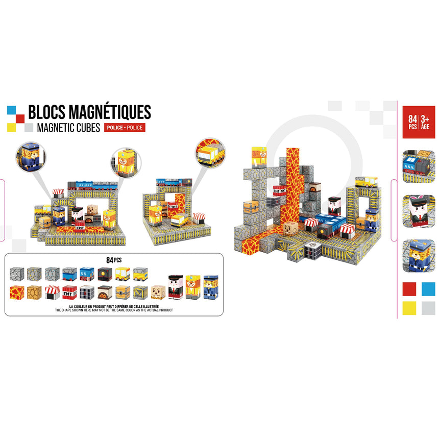 Blocs Magnétiques - Policier-Bebe Confort-CA3-25C-68-CLÉMENT