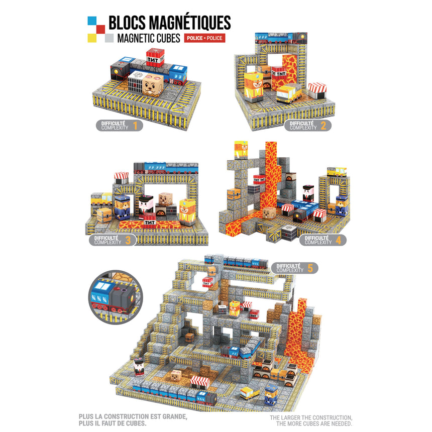 Blocs Magnétiques - Policier-Bebe Confort-CA3-25C-68-CLÉMENT
