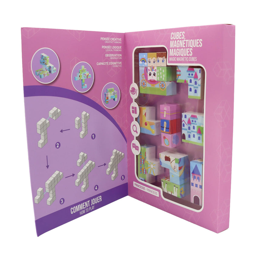 Cubes Magnétiques - Princesse-Bebe Confort-CA3-776-CLÉMENT