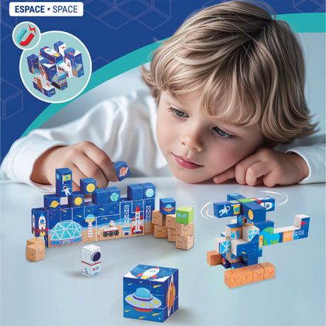 Cubes Magnétiques - Espace-Bebe Confort-CA3-777-CLÉMENT